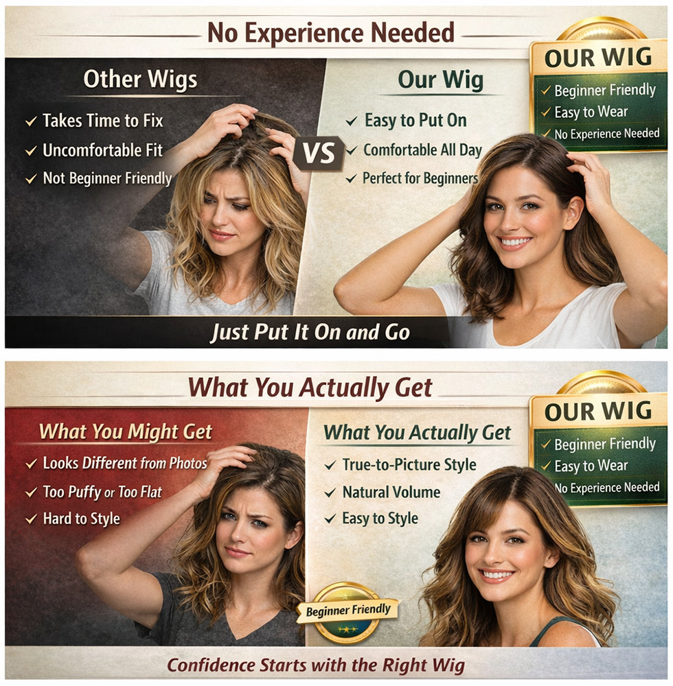 Long Ombre Blonde Wigs for Women 26 inch Wavy Curly Middle Part Hair Wig Tangle Free Protein Fiber Wig